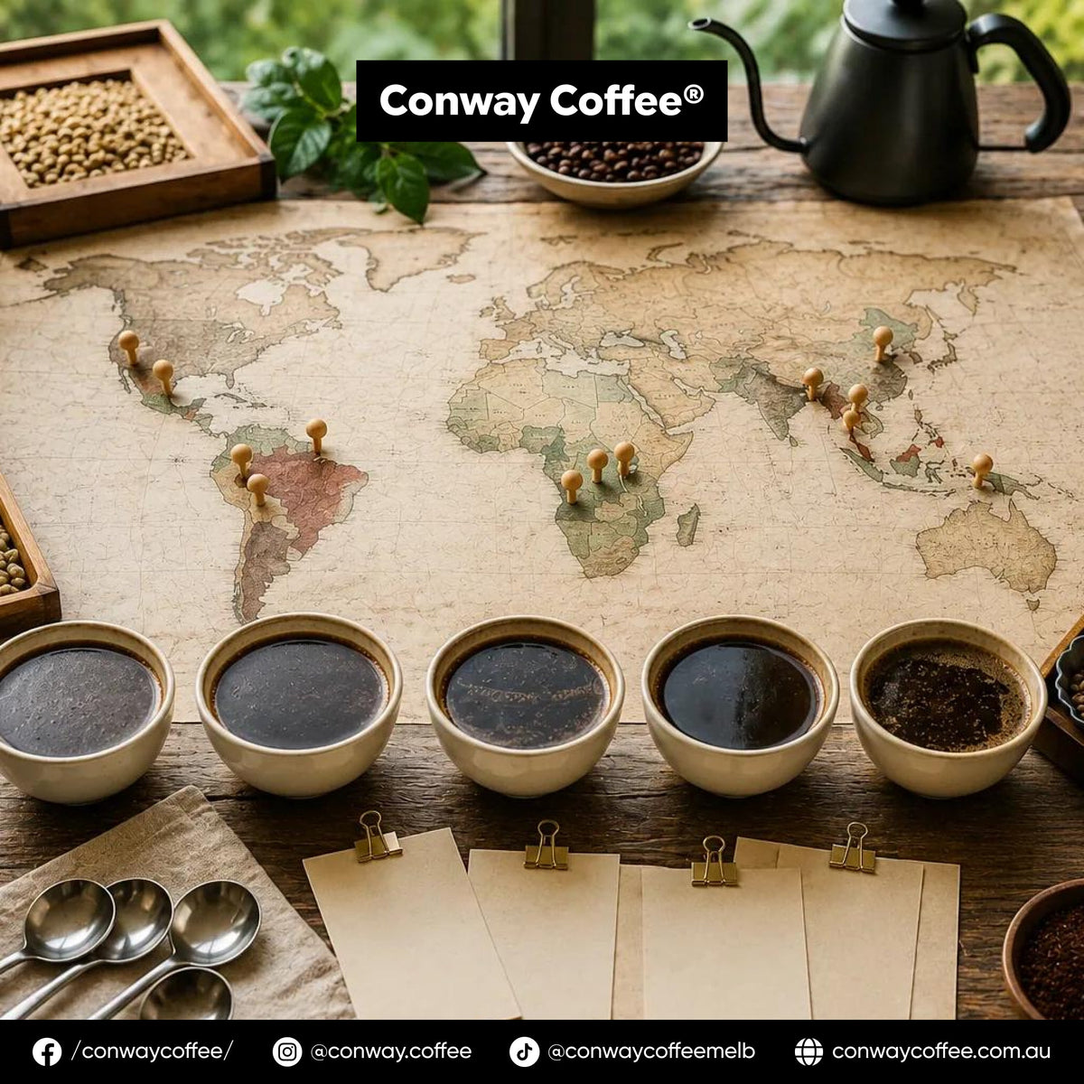 A Guide to Coffee from Around the World: How Origin Changes Flavour