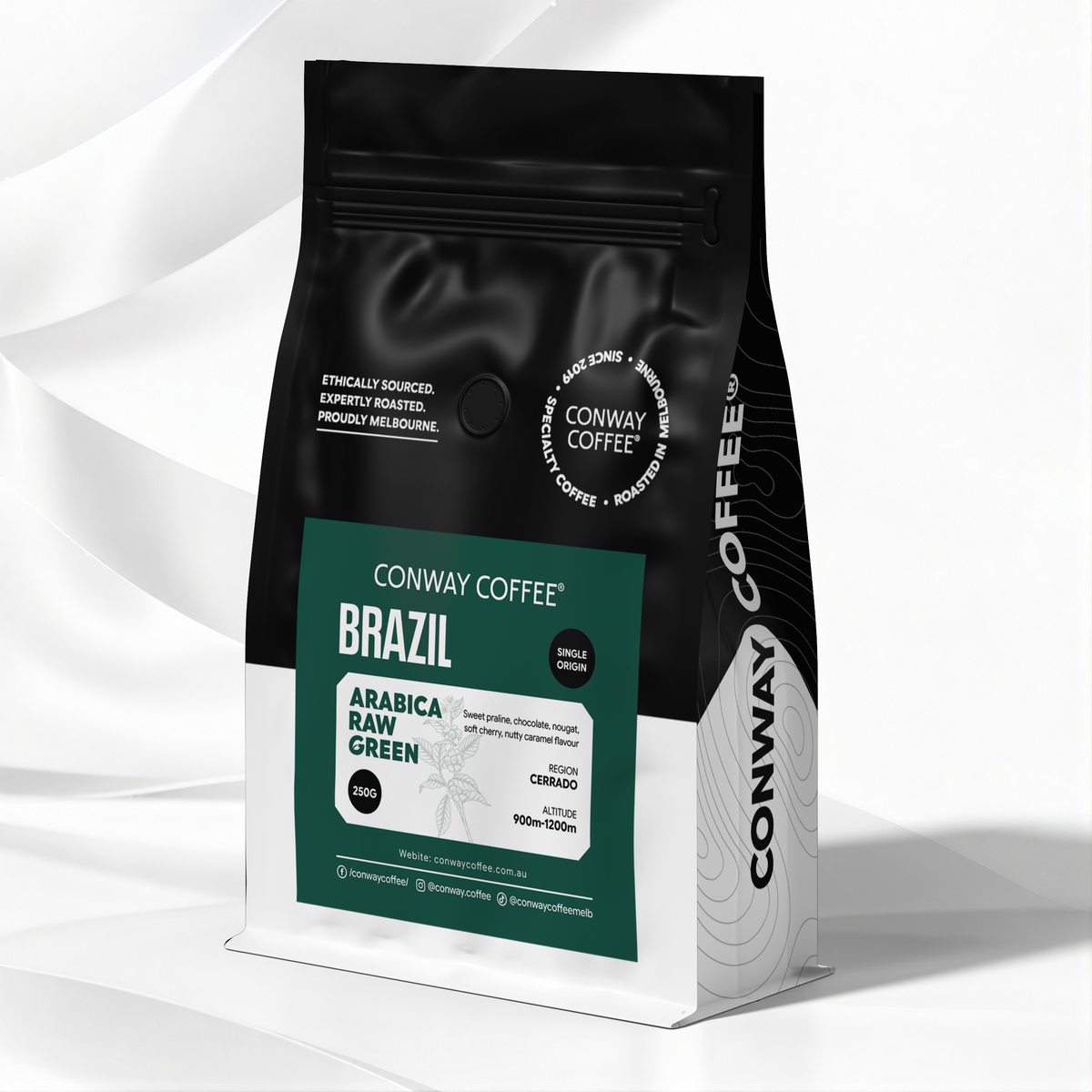 BRAZIL CERRADO - RAW GREEN (Whole Beans)