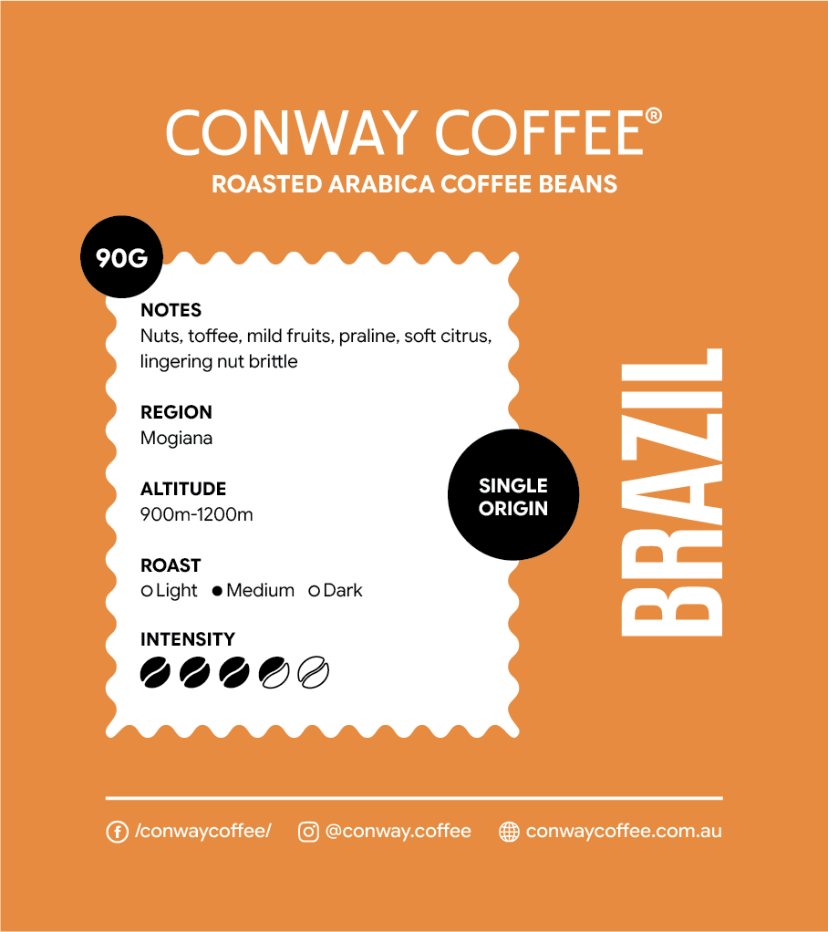 BRAZIL MOGIANA - ROASTED
