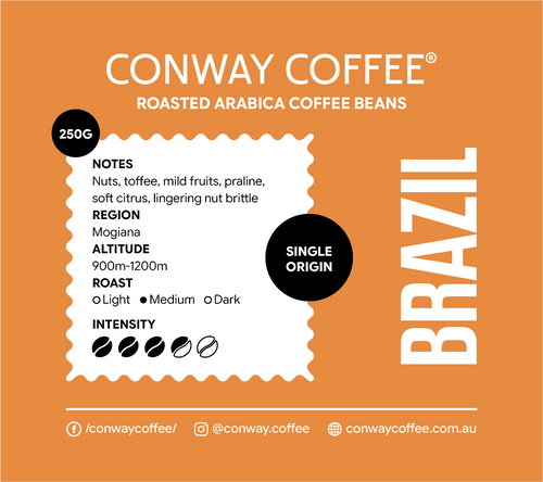 BRAZIL MOGIANA - ROASTED