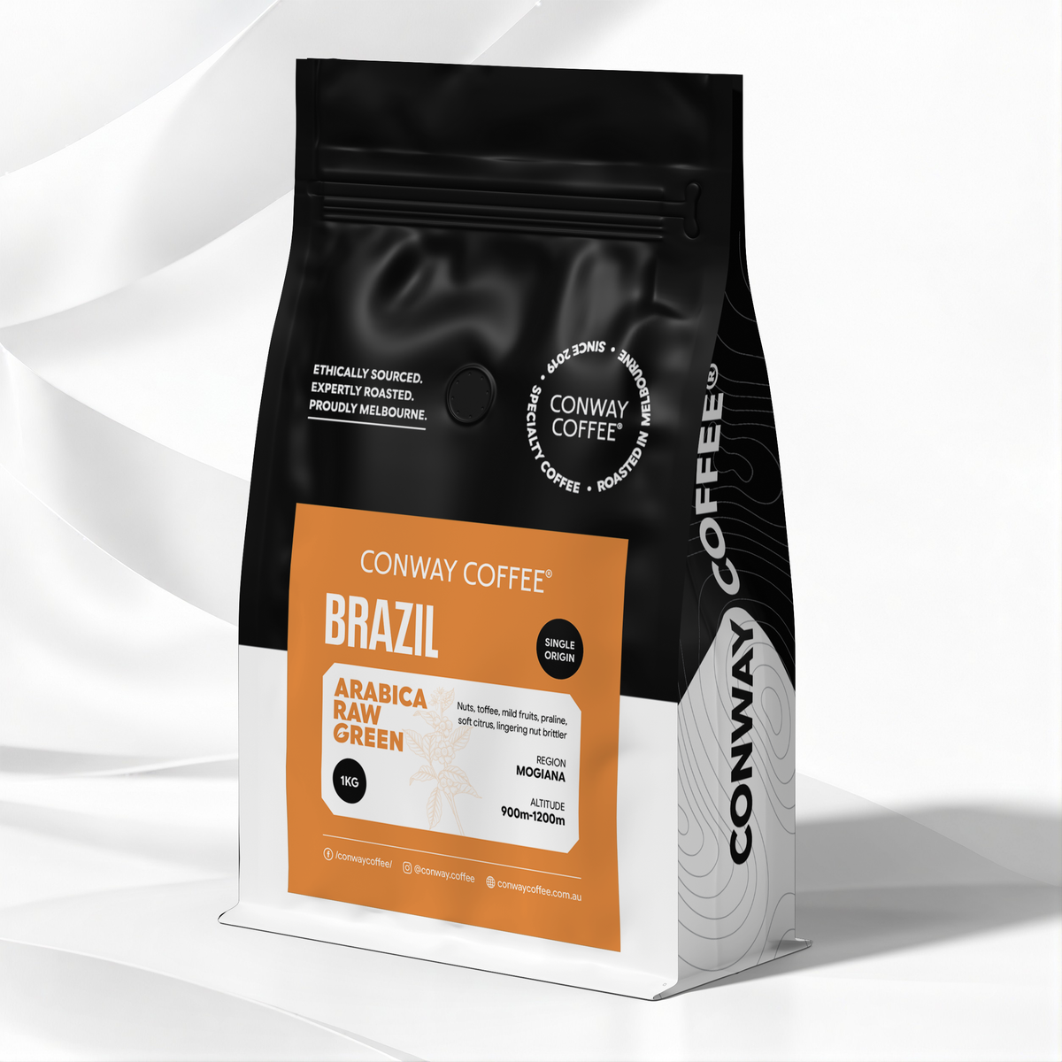 BRAZIL MOGIANA - RAW GREEN (Whole Beans)