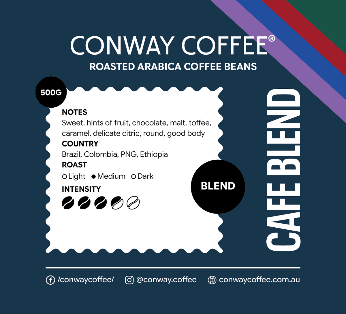 CAFE BLEND - ROASTED