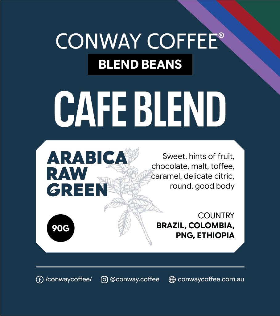 CAFE BLEND - RAW GREEN (Whole Beans)