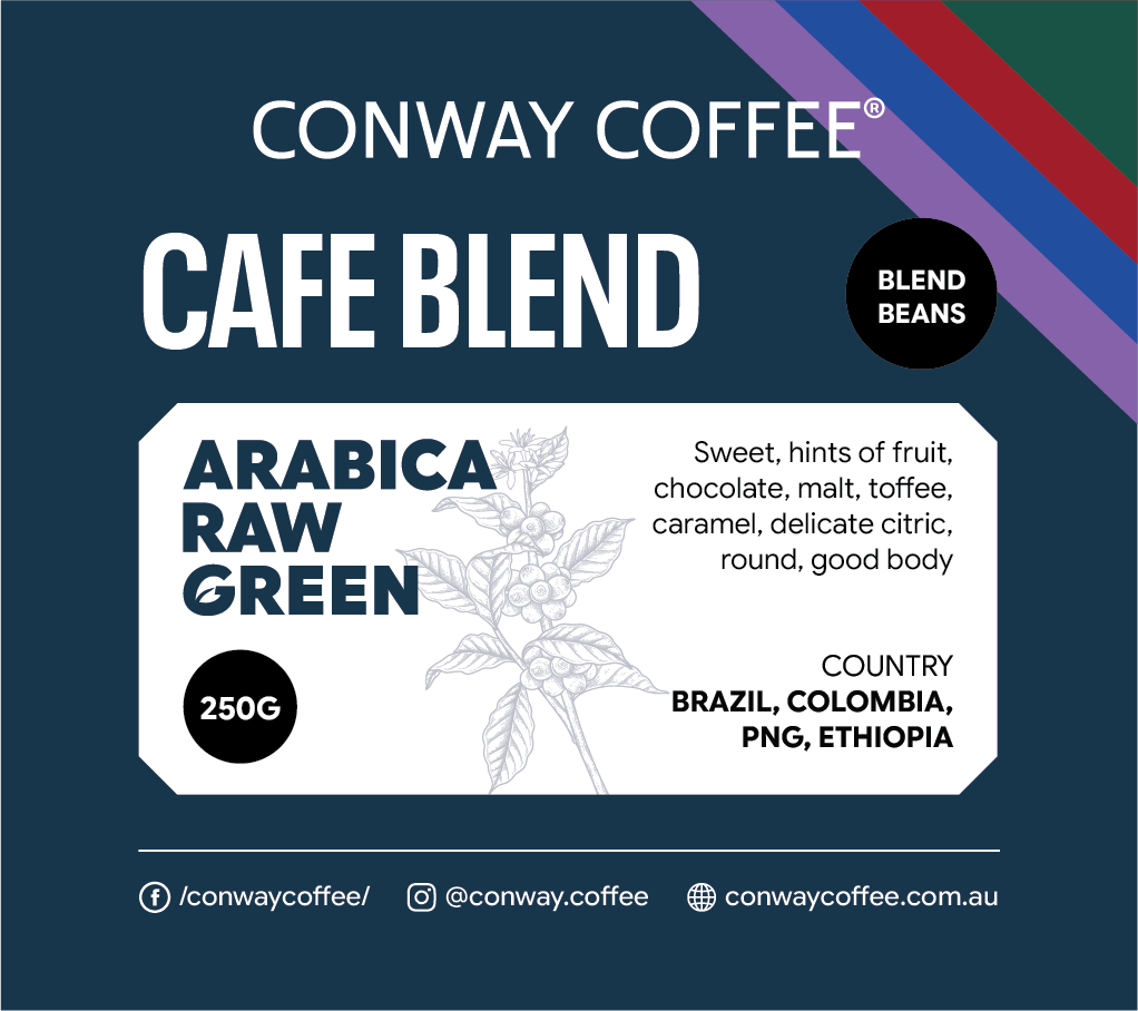 CAFE BLEND - RAW GREEN (Whole Beans)