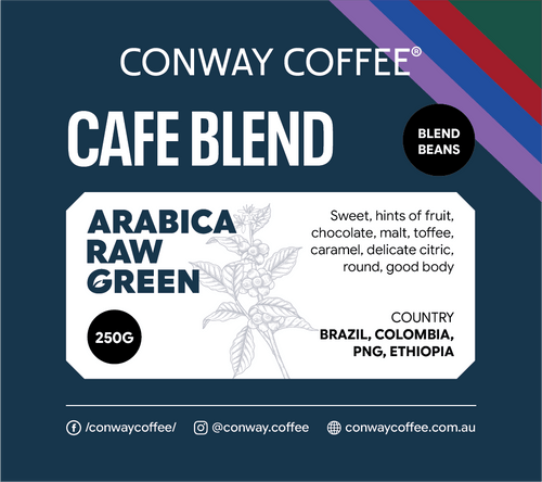 CAFE BLEND - RAW GREEN (Whole Beans)