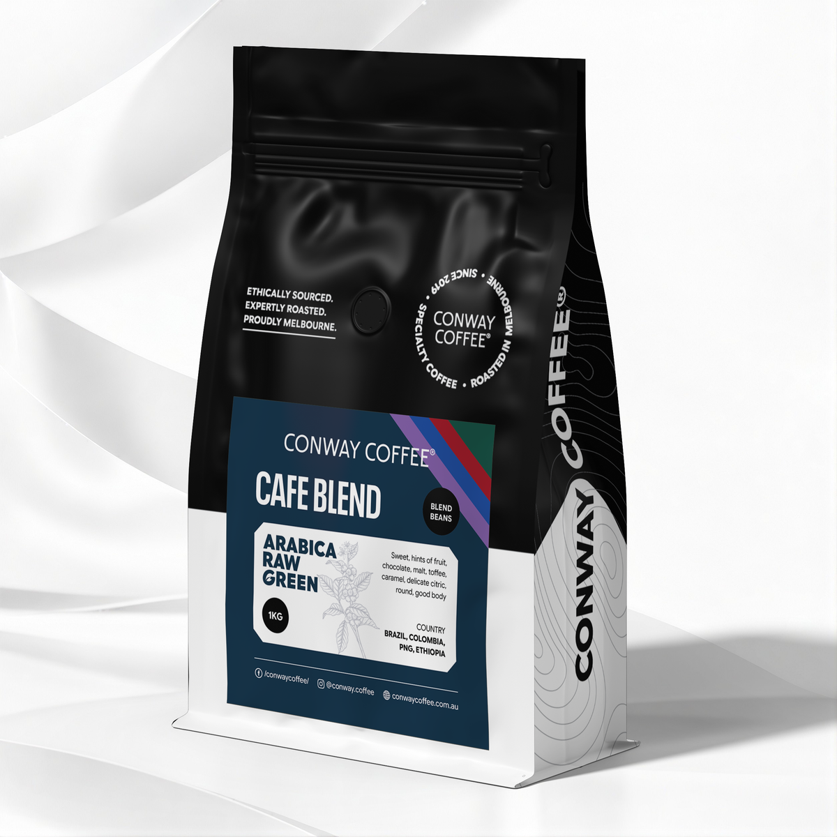CAFE BLEND - RAW GREEN (Whole Beans)
