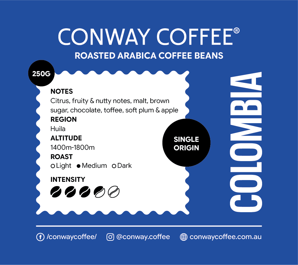 COLOMBIA HUILA - ROASTED