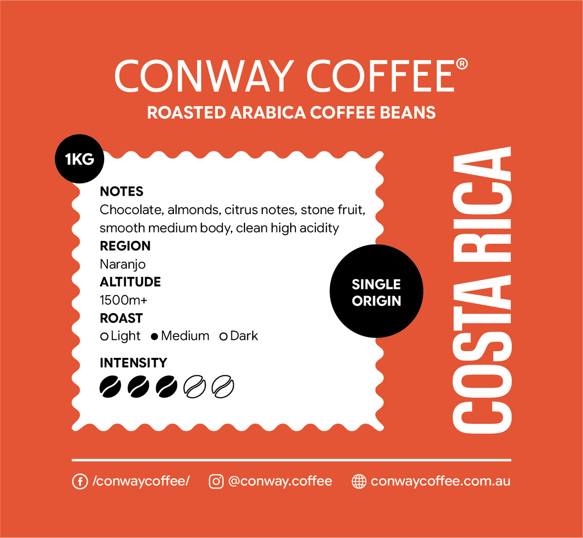 COSTA RICA - ROASTED