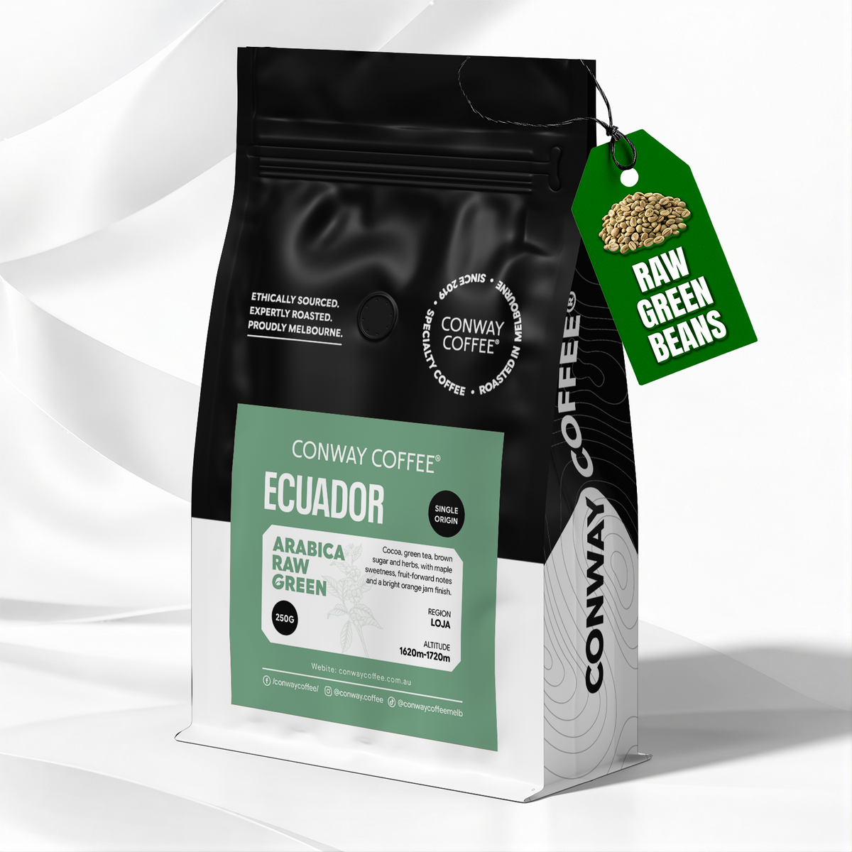 ECUADOR LOJA - RAW GREEN (Whole Beans)