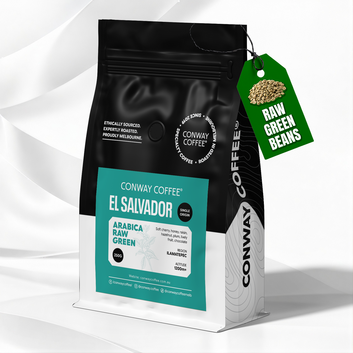 EL SALVADOR - RAW GREEN (Whole Beans)