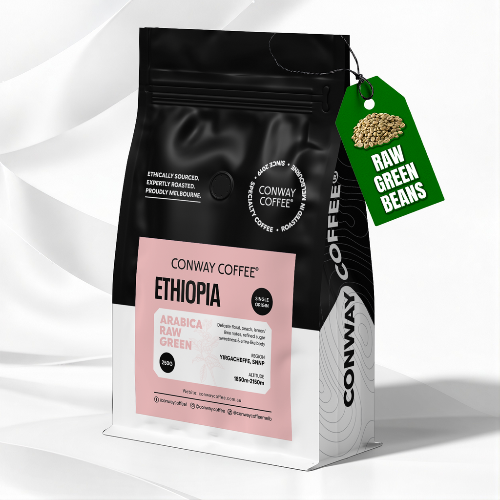ETHIOPIA YIRGACHEFFE - RAW GREEN (Whole Beans)