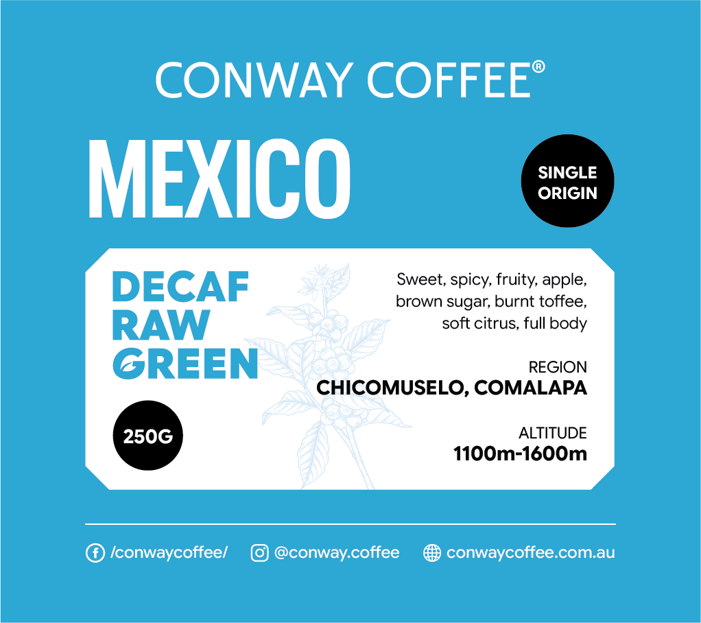 MEXICO EL TUCAN DECAF - RAW GREEN (Whole Beans)