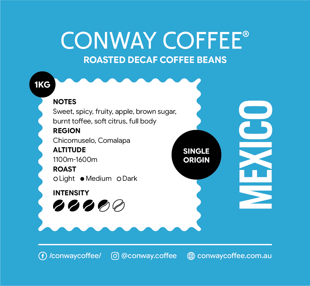 MEXICO EL TUCAN DECAF - ROASTED