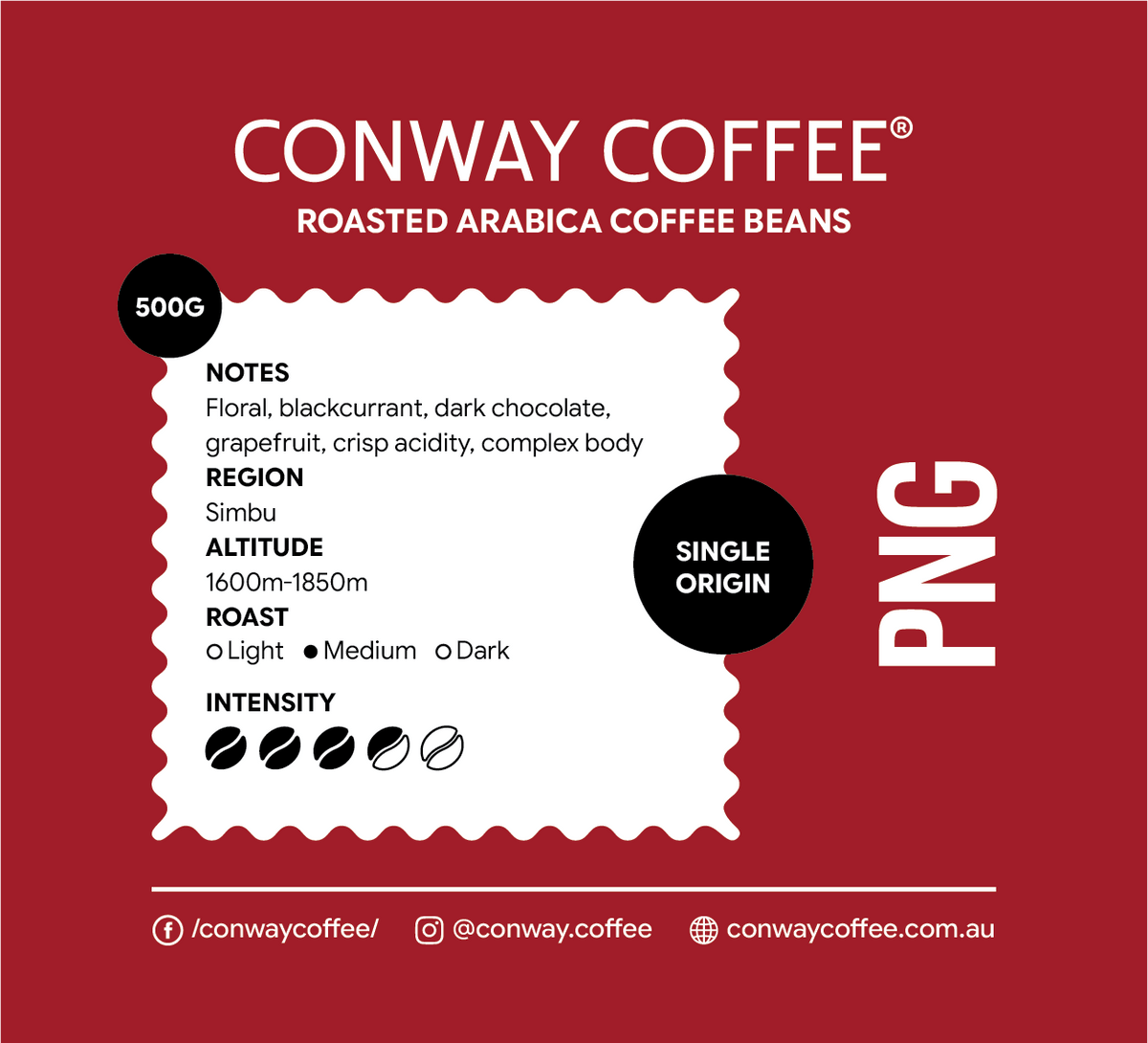 PAPUA NEW GUINEA (PNG) - ROASTED