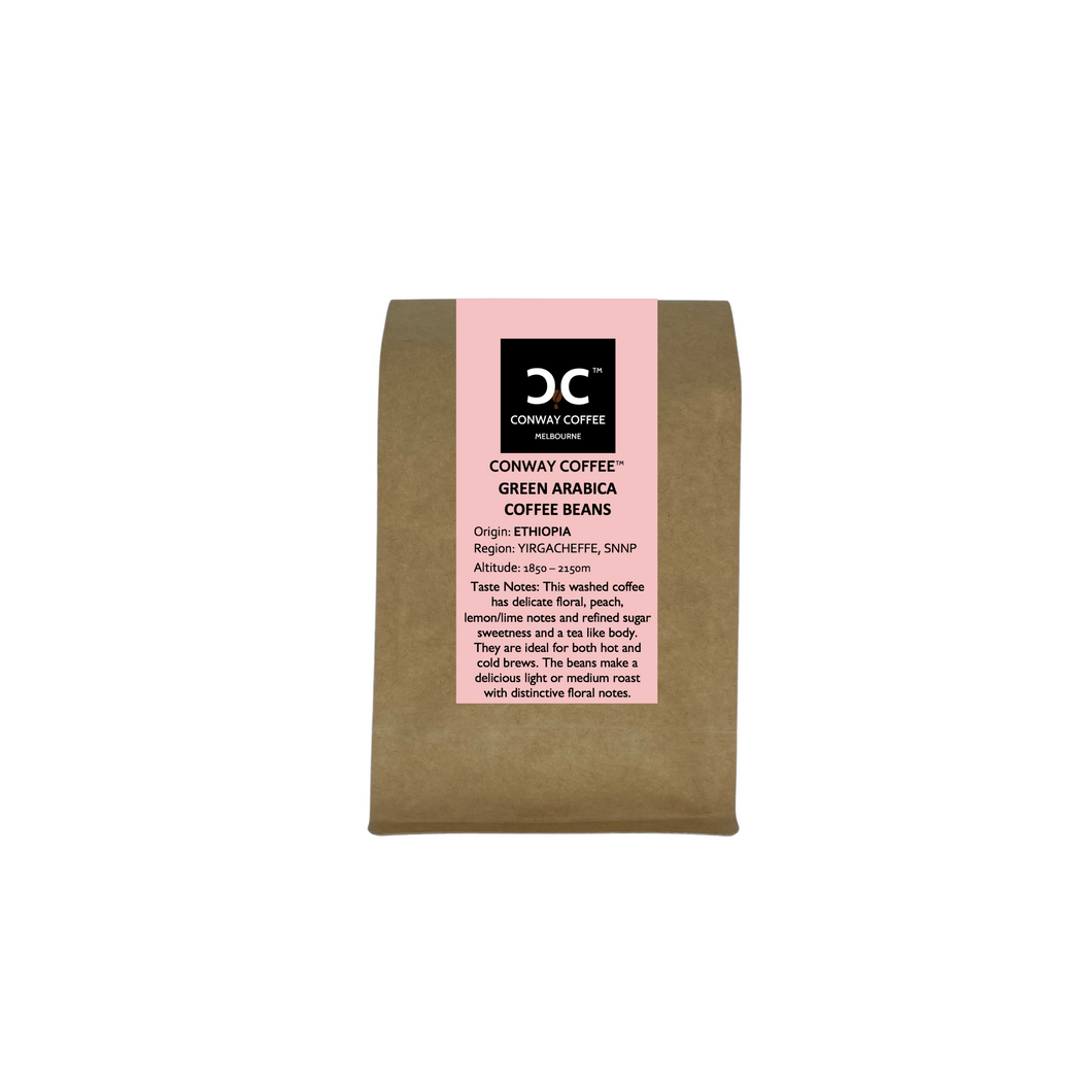 ETHIOPIA YIRGACHEFFE - RAW GREEN (Whole Beans)