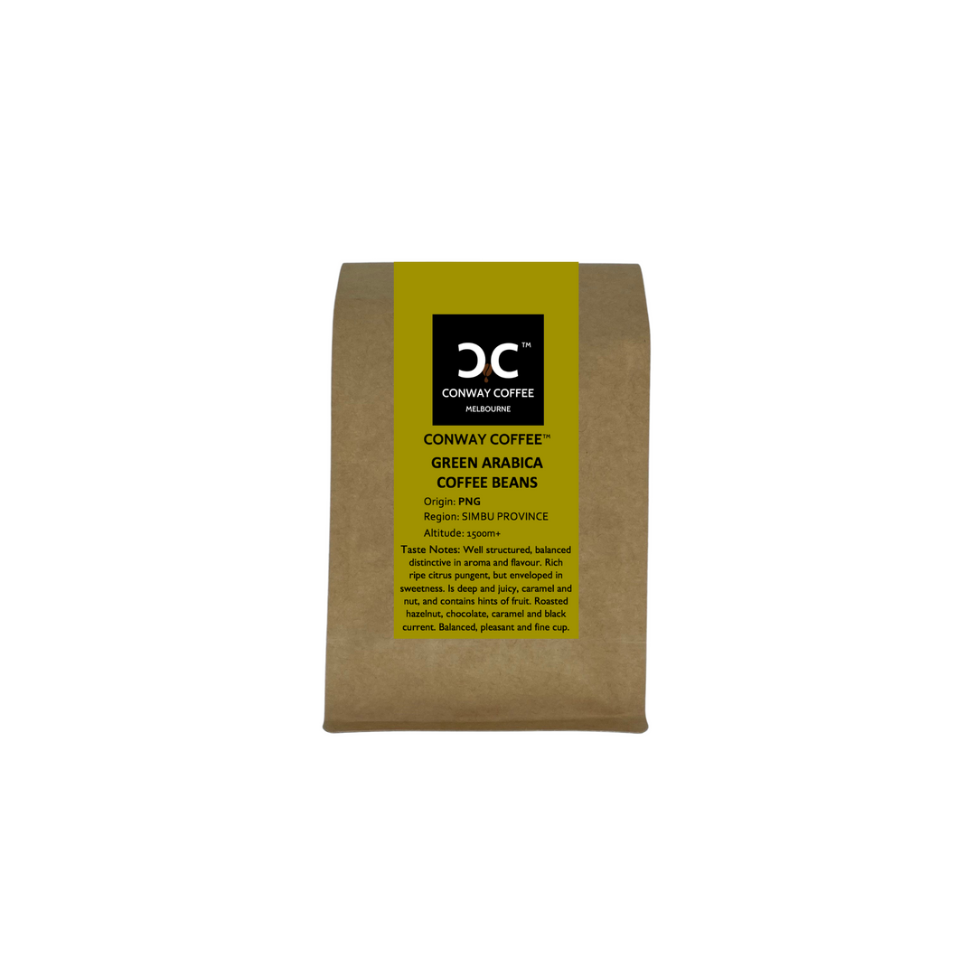 PAPUA NEW GUINEA (PNG) - RAW GREEN (Whole Beans)