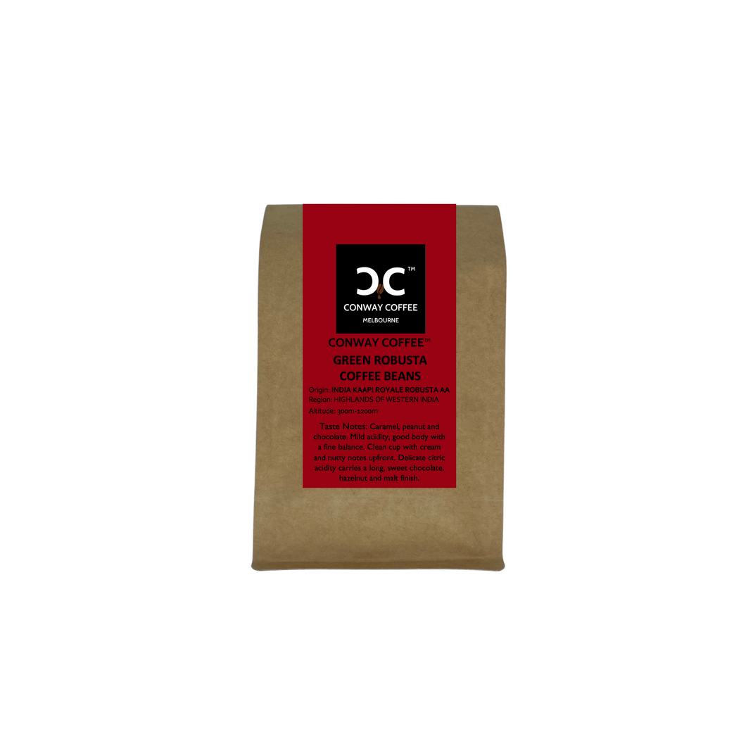INDIA (ROBUSTA) - RAW GREEN (Whole Beans)